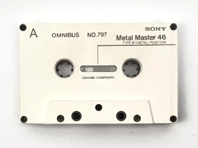 SONY Metal Master cassette tape, a birthday gift from father (Photo 1-34)
