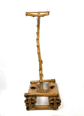 Father's handmade bamboo craft (Photo 1-14)